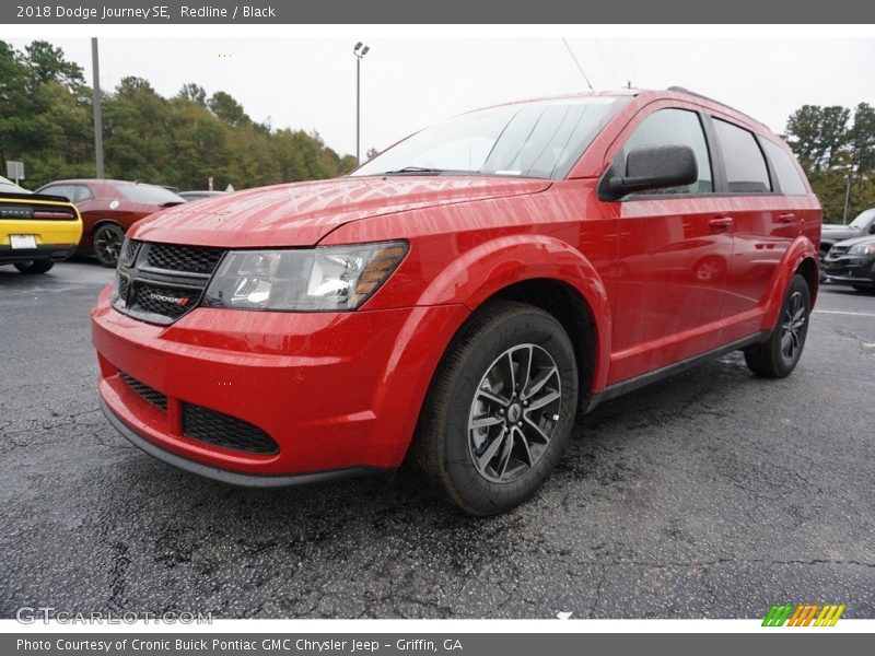 Redline / Black 2018 Dodge Journey SE