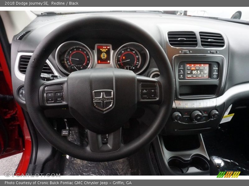 Redline / Black 2018 Dodge Journey SE