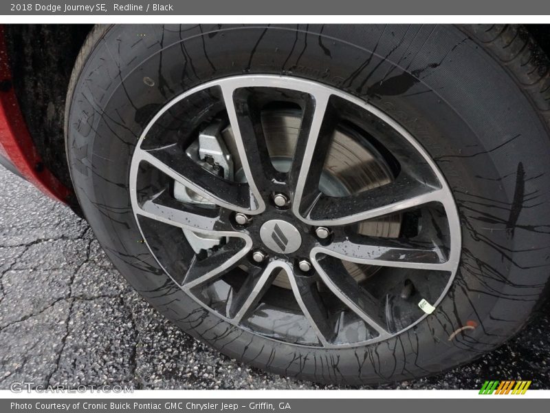 Redline / Black 2018 Dodge Journey SE