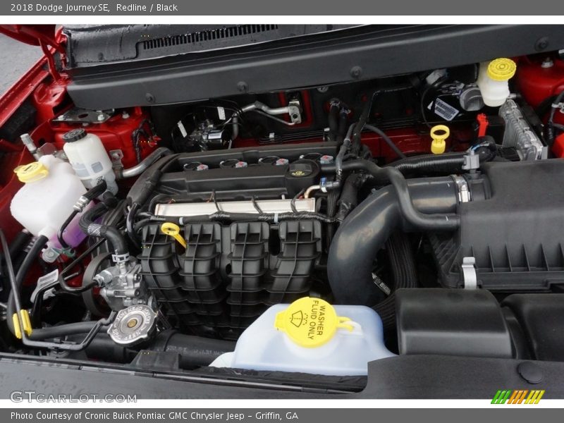 Redline / Black 2018 Dodge Journey SE