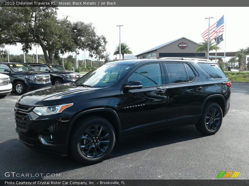 Mosaic Black Metallic / Jet Black 2019 Chevrolet Traverse RS