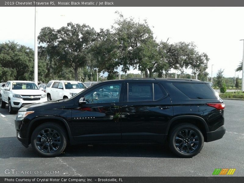 Mosaic Black Metallic / Jet Black 2019 Chevrolet Traverse RS