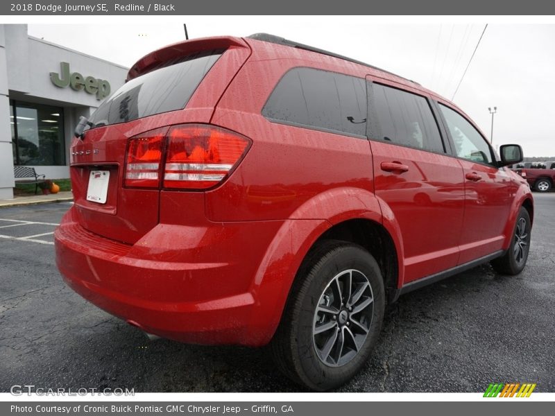 Redline / Black 2018 Dodge Journey SE