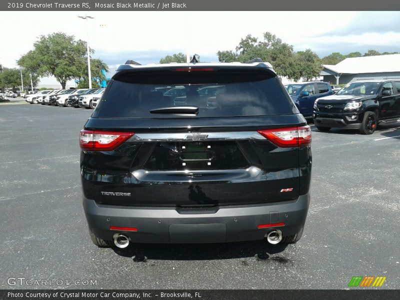 Mosaic Black Metallic / Jet Black 2019 Chevrolet Traverse RS