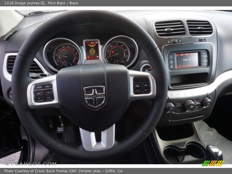Pitch Black / Black 2018 Dodge Journey SE