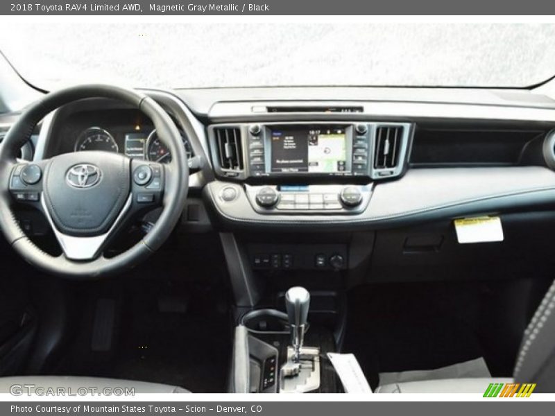 Magnetic Gray Metallic / Black 2018 Toyota RAV4 Limited AWD