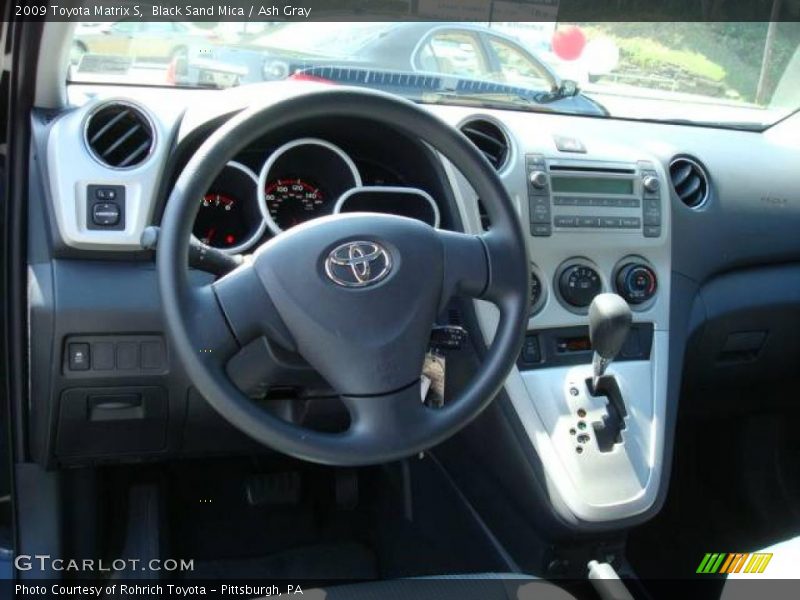 Black Sand Mica / Ash Gray 2009 Toyota Matrix S