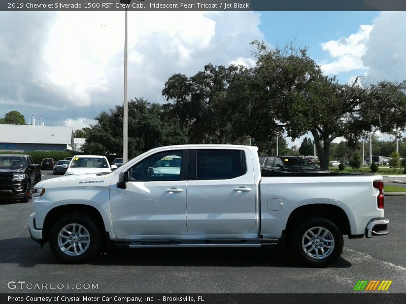 Iridescent Pearl Tricoat / Jet Black 2019 Chevrolet Silverado 1500 RST Crew Cab