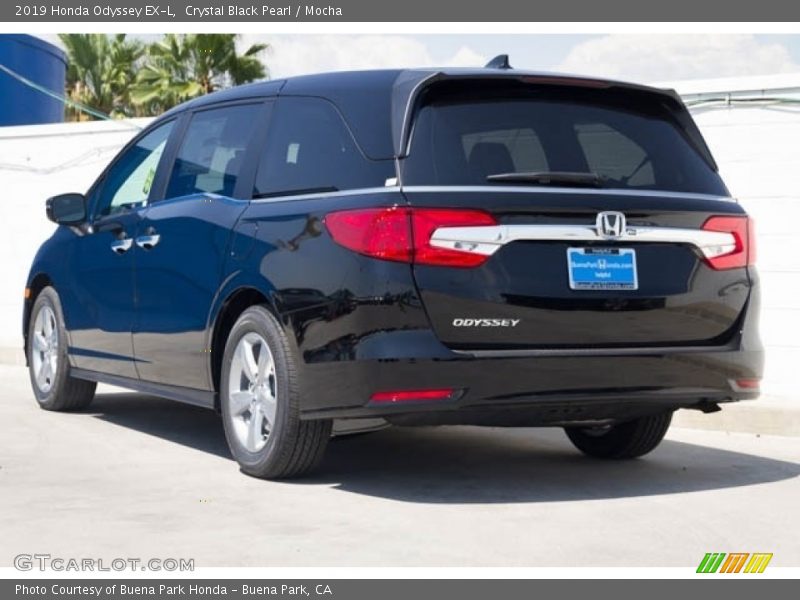 Crystal Black Pearl / Mocha 2019 Honda Odyssey EX-L