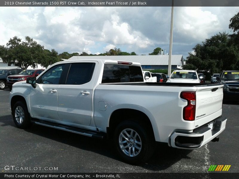 Iridescent Pearl Tricoat / Jet Black 2019 Chevrolet Silverado 1500 RST Crew Cab