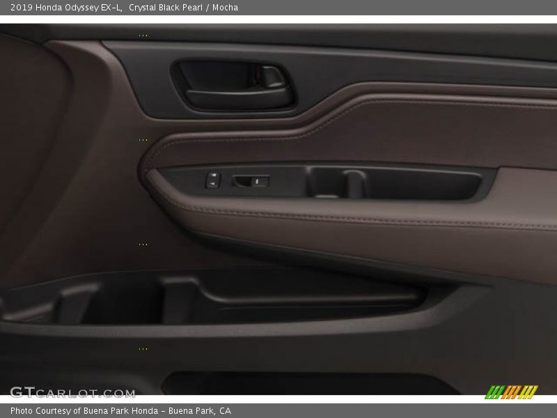 Crystal Black Pearl / Mocha 2019 Honda Odyssey EX-L