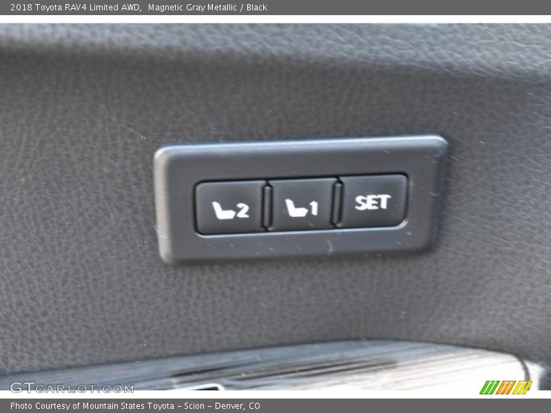 Magnetic Gray Metallic / Black 2018 Toyota RAV4 Limited AWD