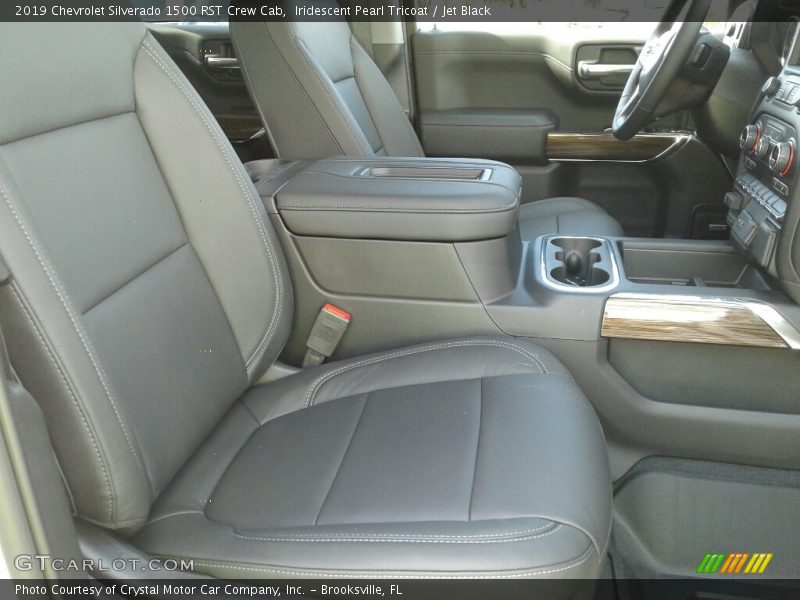 Iridescent Pearl Tricoat / Jet Black 2019 Chevrolet Silverado 1500 RST Crew Cab