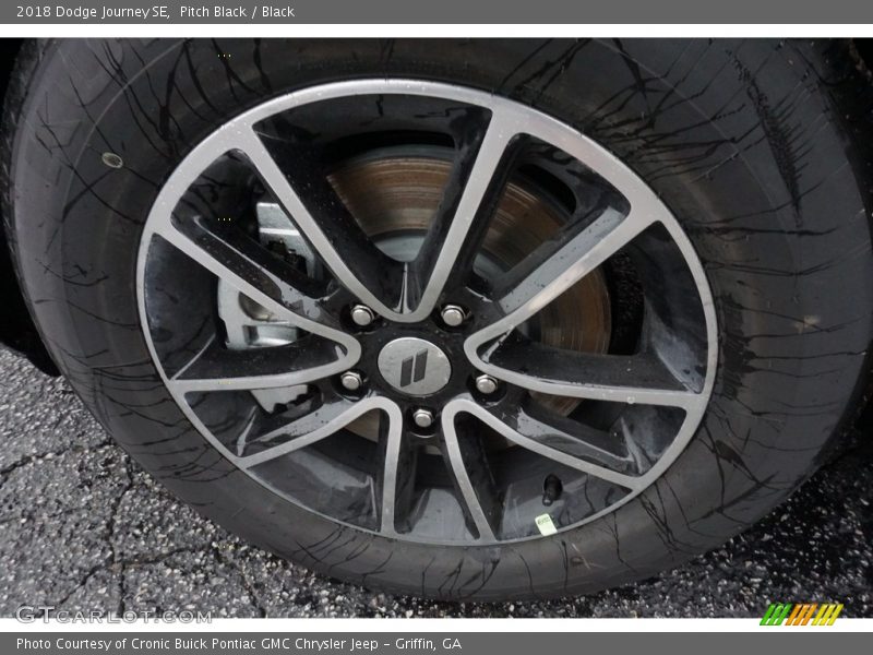 Pitch Black / Black 2018 Dodge Journey SE