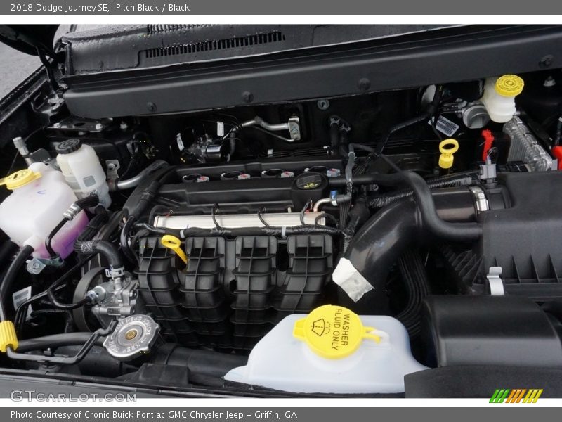 Pitch Black / Black 2018 Dodge Journey SE