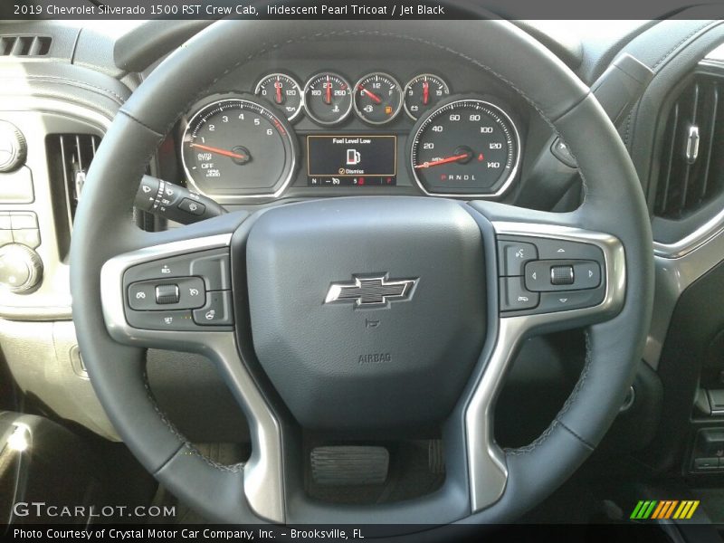 Iridescent Pearl Tricoat / Jet Black 2019 Chevrolet Silverado 1500 RST Crew Cab
