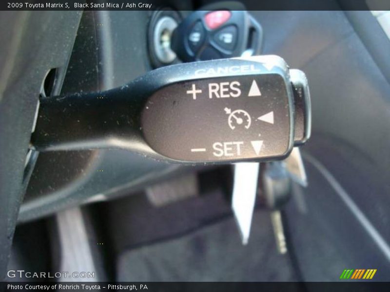 Black Sand Mica / Ash Gray 2009 Toyota Matrix S