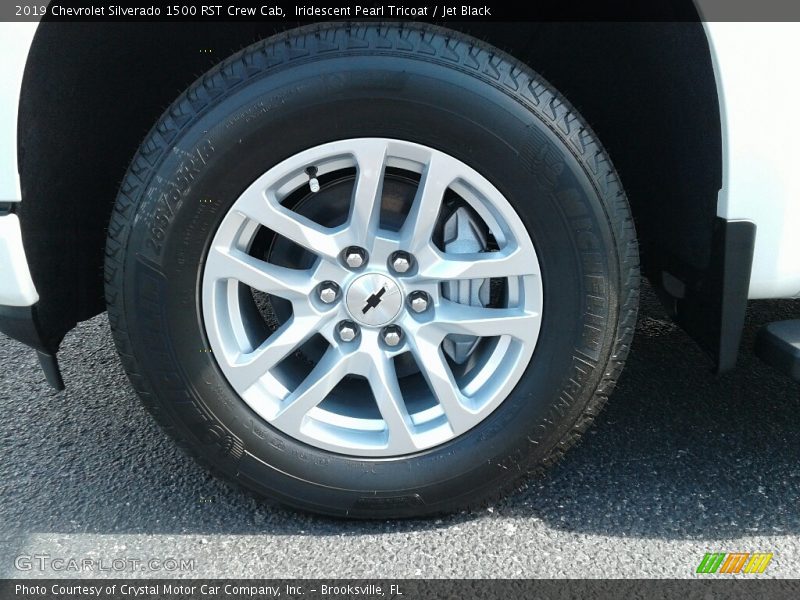Iridescent Pearl Tricoat / Jet Black 2019 Chevrolet Silverado 1500 RST Crew Cab