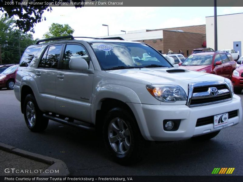 Natural White / Dark Charcoal 2006 Toyota 4Runner Sport Edition