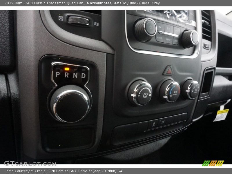 Maximum Steel Metallic / Black/Diesel Gray 2019 Ram 1500 Classic Tradesman Quad Cab