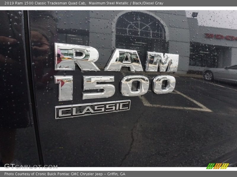 Maximum Steel Metallic / Black/Diesel Gray 2019 Ram 1500 Classic Tradesman Quad Cab