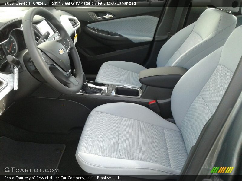 Satin Steel Gray Metallic / Jet Black/­Galvanized 2019 Chevrolet Cruze LT