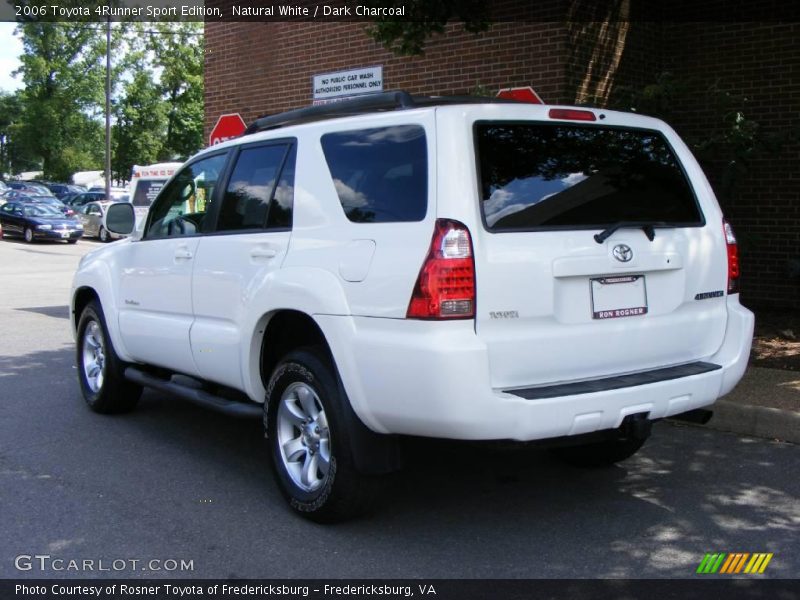 Natural White / Dark Charcoal 2006 Toyota 4Runner Sport Edition