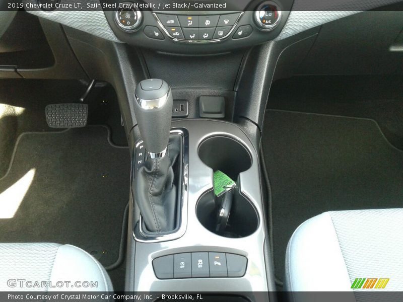Satin Steel Gray Metallic / Jet Black/­Galvanized 2019 Chevrolet Cruze LT