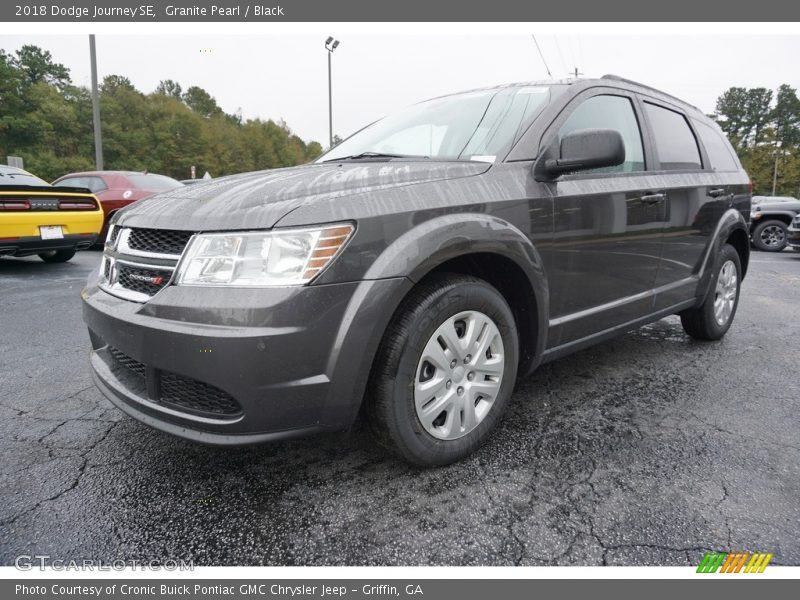 Granite Pearl / Black 2018 Dodge Journey SE
