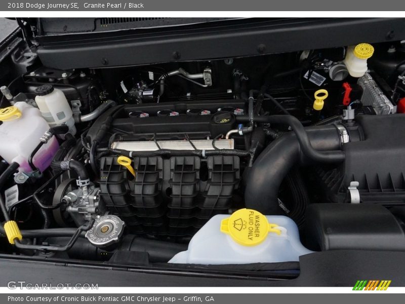 Granite Pearl / Black 2018 Dodge Journey SE