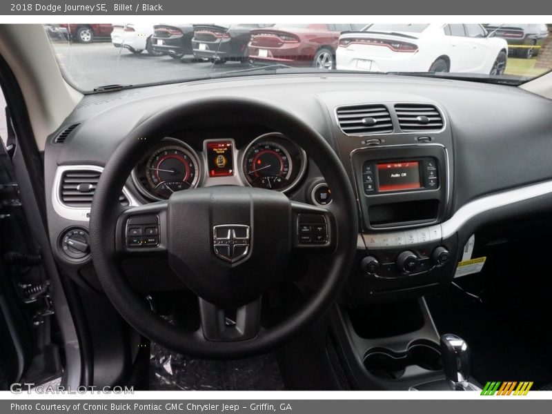 Billet / Black 2018 Dodge Journey SE