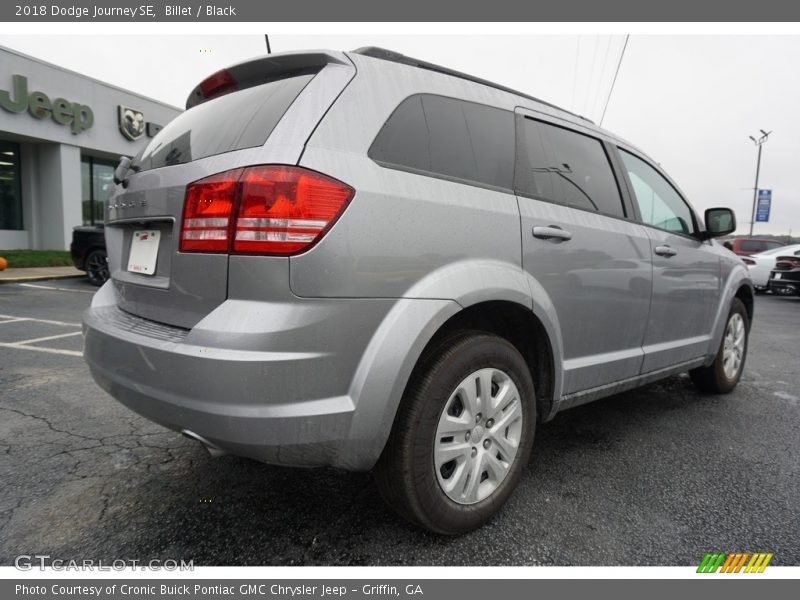 Billet / Black 2018 Dodge Journey SE