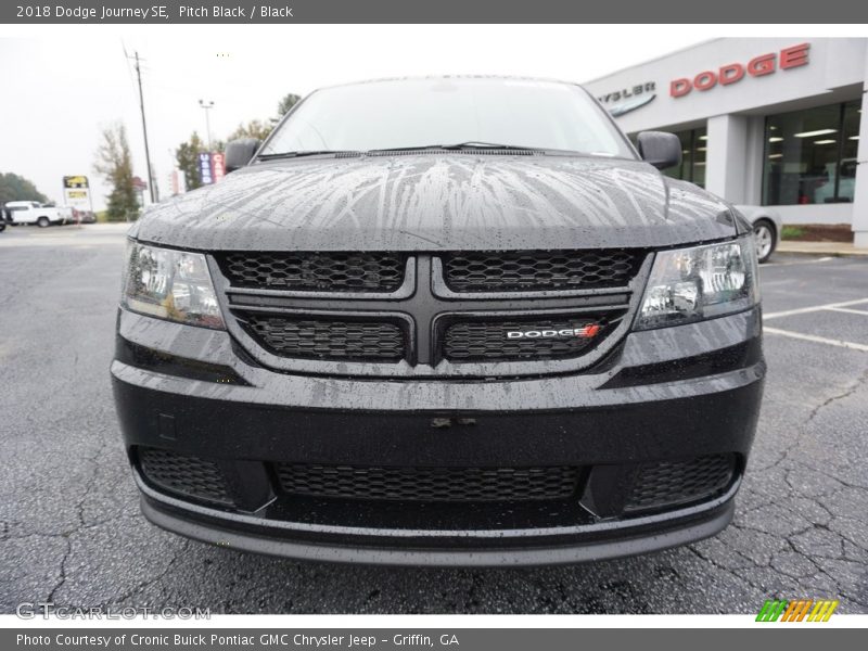 Pitch Black / Black 2018 Dodge Journey SE