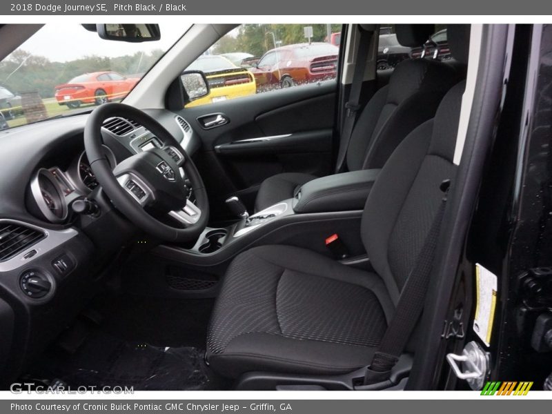 Pitch Black / Black 2018 Dodge Journey SE