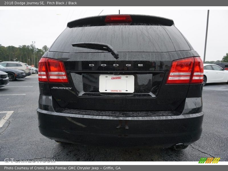 Pitch Black / Black 2018 Dodge Journey SE