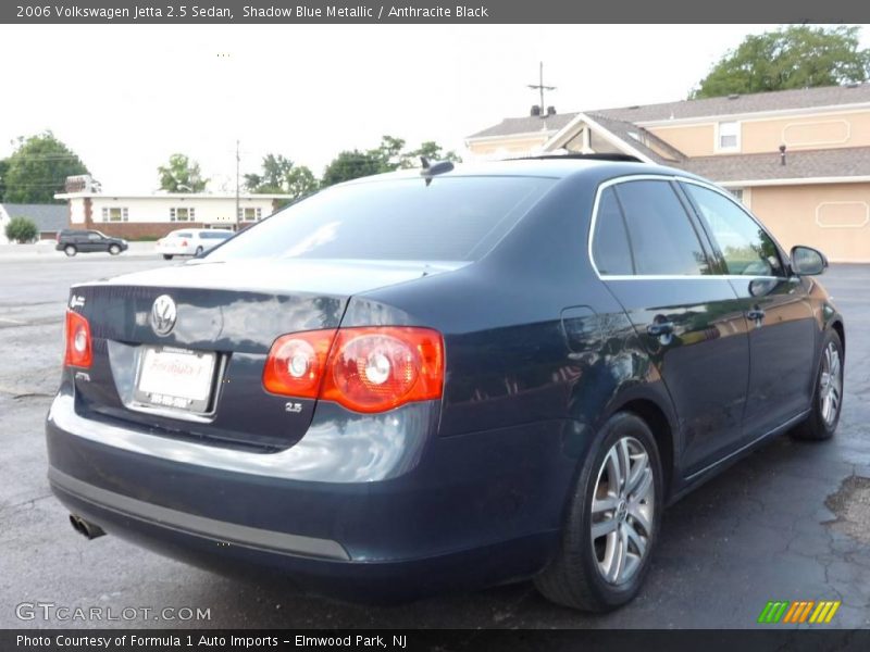 Shadow Blue Metallic / Anthracite Black 2006 Volkswagen Jetta 2.5 Sedan