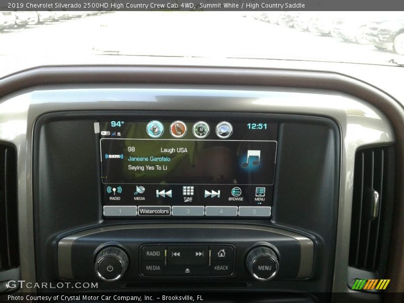 Summit White / High Country Saddle 2019 Chevrolet Silverado 2500HD High Country Crew Cab 4WD