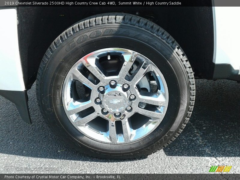Summit White / High Country Saddle 2019 Chevrolet Silverado 2500HD High Country Crew Cab 4WD