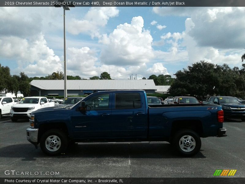 Deep Ocean Blue Metallic / Dark Ash/Jet Black 2019 Chevrolet Silverado 2500HD LT Crew Cab 4WD