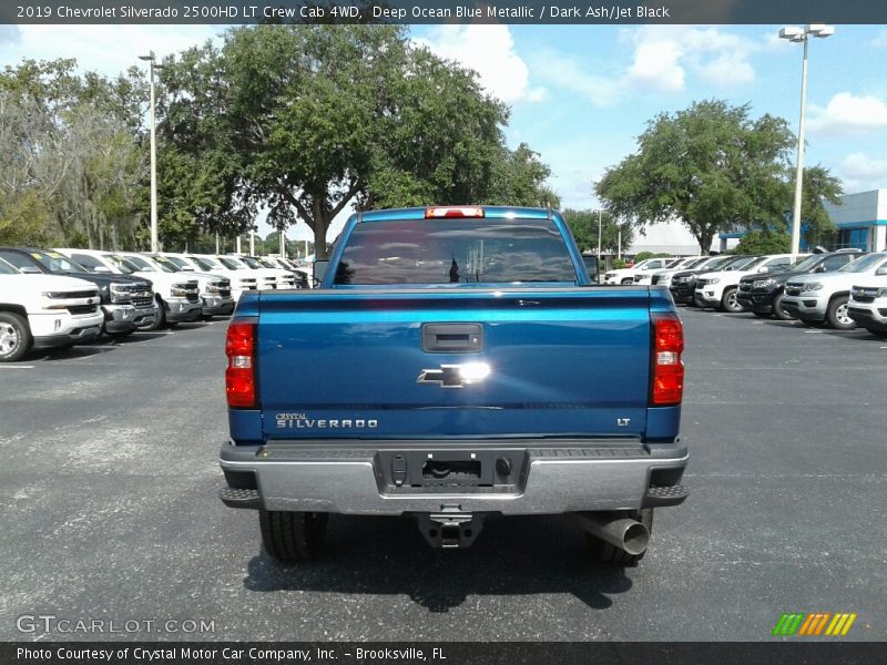 Deep Ocean Blue Metallic / Dark Ash/Jet Black 2019 Chevrolet Silverado 2500HD LT Crew Cab 4WD