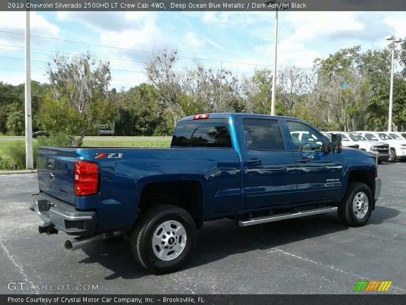 Deep Ocean Blue Metallic / Dark Ash/Jet Black 2019 Chevrolet Silverado 2500HD LT Crew Cab 4WD