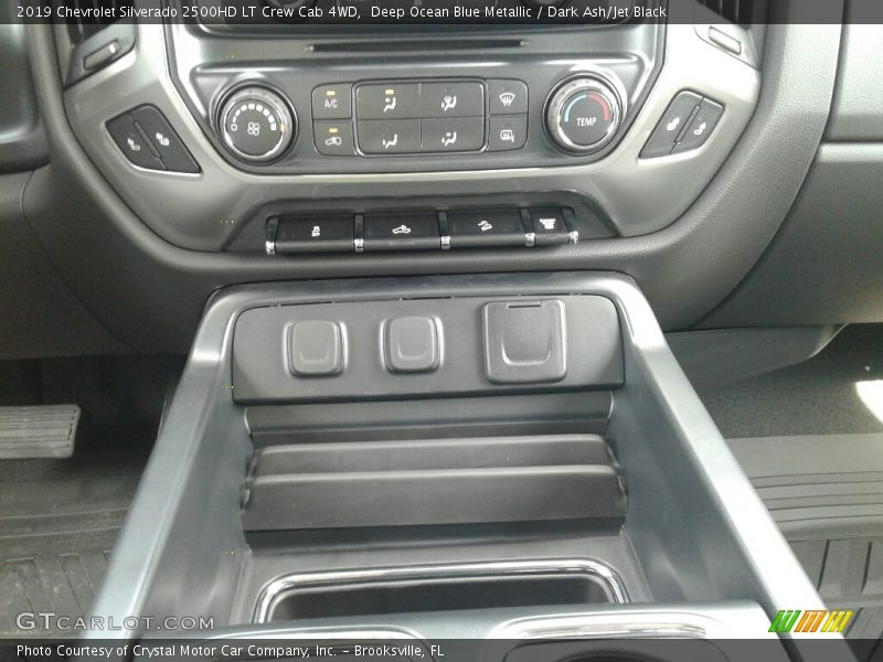 Deep Ocean Blue Metallic / Dark Ash/Jet Black 2019 Chevrolet Silverado 2500HD LT Crew Cab 4WD