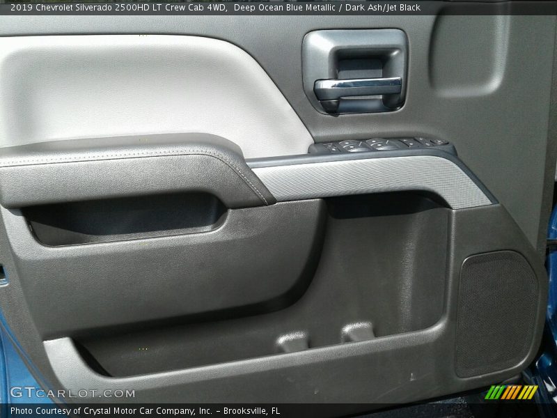 Deep Ocean Blue Metallic / Dark Ash/Jet Black 2019 Chevrolet Silverado 2500HD LT Crew Cab 4WD