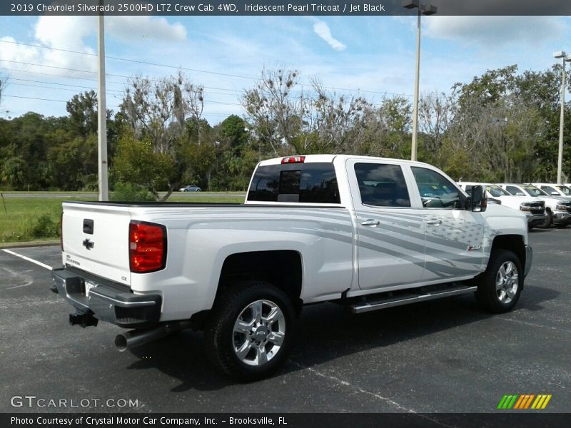 Iridescent Pearl Tricoat / Jet Black 2019 Chevrolet Silverado 2500HD LTZ Crew Cab 4WD