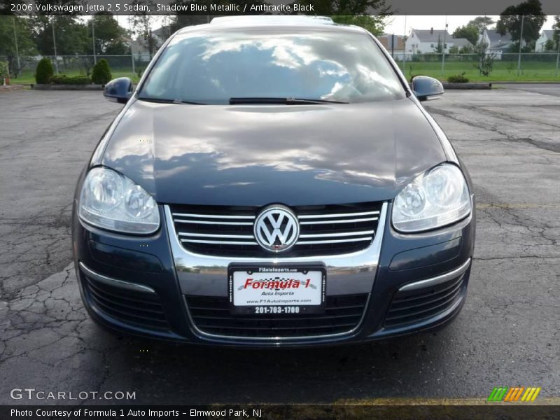 Shadow Blue Metallic / Anthracite Black 2006 Volkswagen Jetta 2.5 Sedan