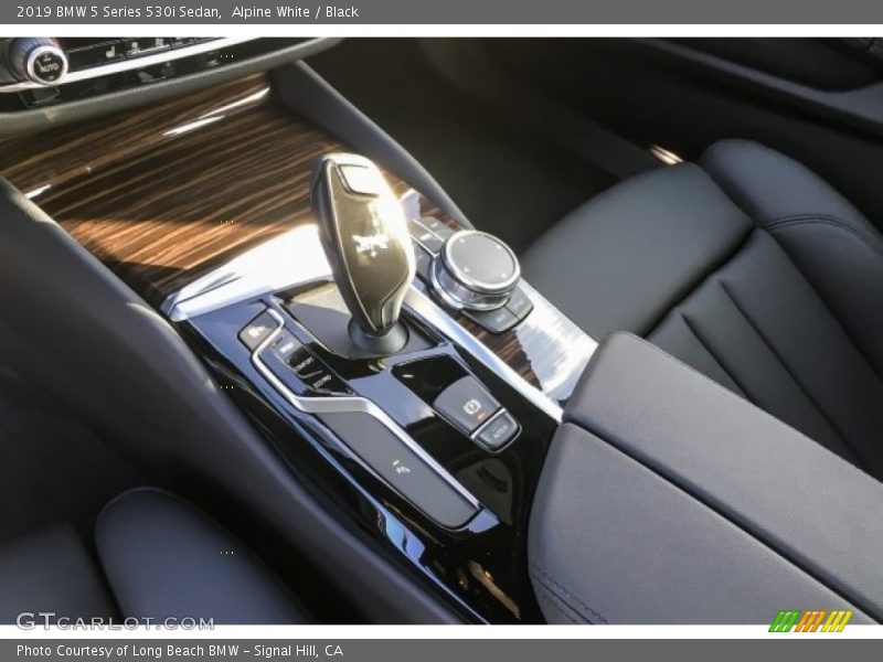 Alpine White / Black 2019 BMW 5 Series 530i Sedan