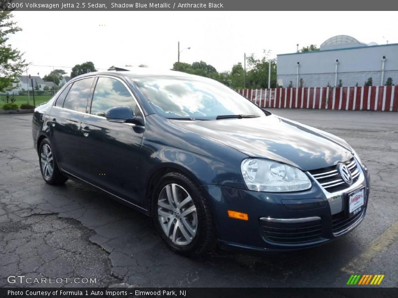 Shadow Blue Metallic / Anthracite Black 2006 Volkswagen Jetta 2.5 Sedan