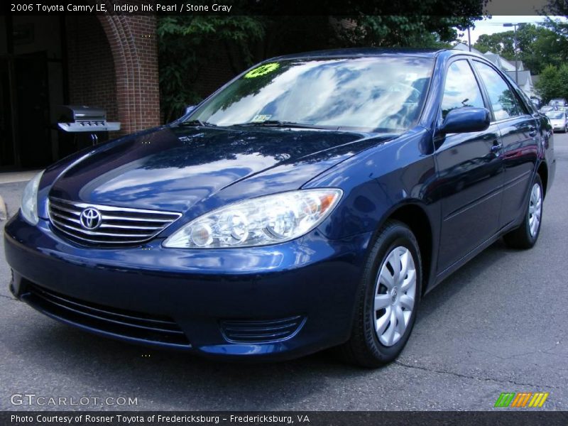 Indigo Ink Pearl / Stone Gray 2006 Toyota Camry LE