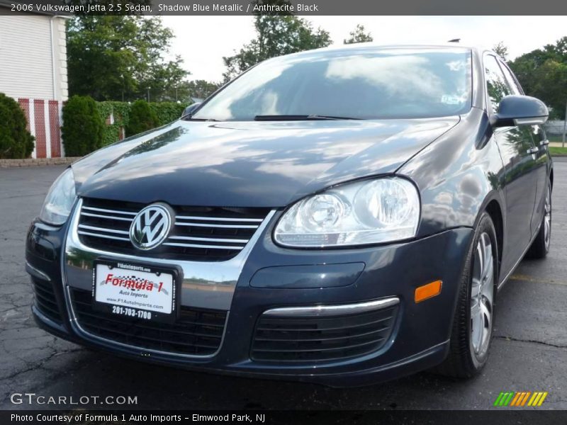 Shadow Blue Metallic / Anthracite Black 2006 Volkswagen Jetta 2.5 Sedan