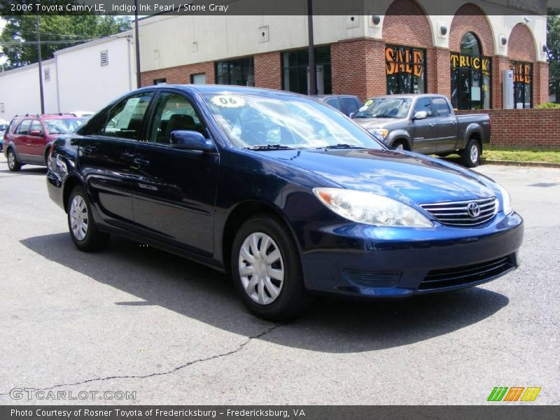 Indigo Ink Pearl / Stone Gray 2006 Toyota Camry LE